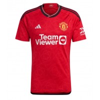 Pánský Fotbalový dres Manchester United Christian Eriksen #14 2023-24 Domácí Krátký Rukáv